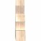 Ekena Millwork Saratoga Smooth Timber Gable Bracket, Douglas Fir, 36"W x 24"H x 5 1/2"D x 5 1/2"F, 16/12 Pitch GBW036X24X0606SAR00SDF - alternate 5